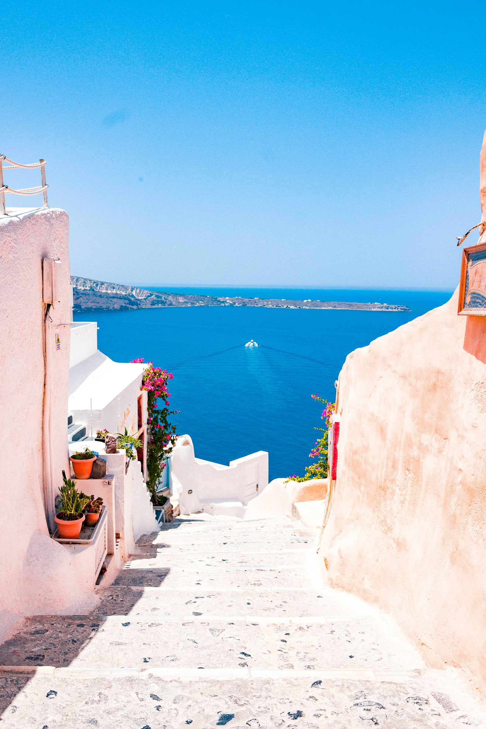 European coastal town
